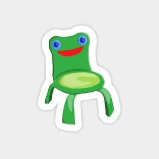 Froggy Chair Sticker